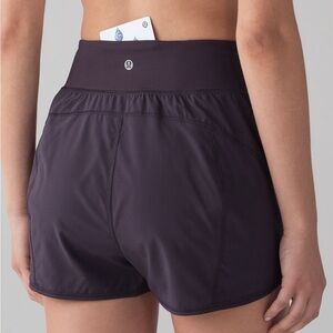 lululemon athletica Purple Lean In Shorts